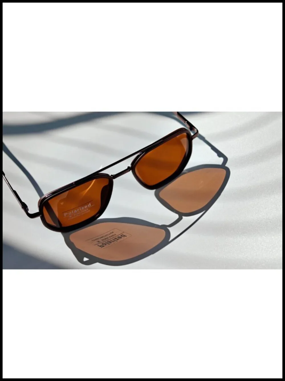 Retro Aviator Sunglasses Women Square Tangle Free Polarized UV Protection Metal